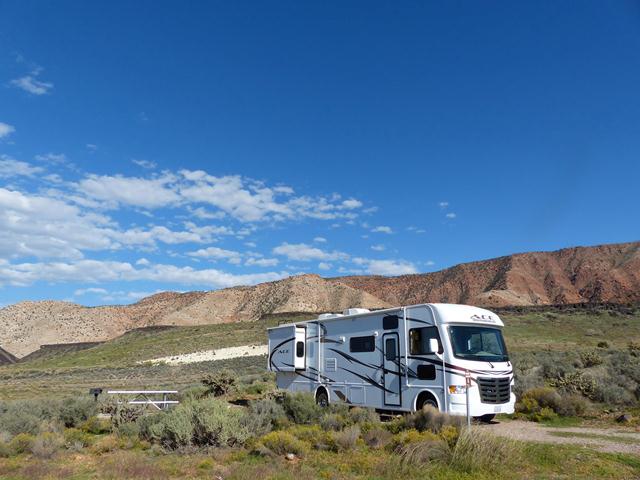 Aktuelle CANUSA-Aufnahme vom Gunlock State Park in Utah