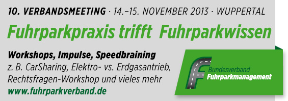 Der Fuhrparkverband setzt auf Wissensaustausch per Speedbraining, Workshops und Impulsen von Kollege