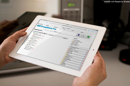 ?Per Smartphone oder Tablet-PC Alarm ortsunabhängig auslösen