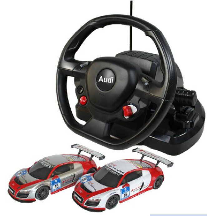 Brigamo Audi R8 mit Cockpit Steuerung Brigamo Audi R8 mit Cockpit Steuerung