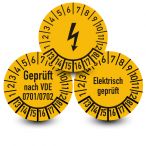 Plaketten zur Prüfung elektrischer Geräte Plaketten zur Prüfung elektrischer Geräte
