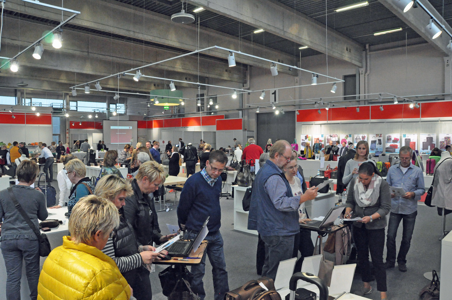 Loftcharakter bei der ASSIMA Kollektionspräsentation