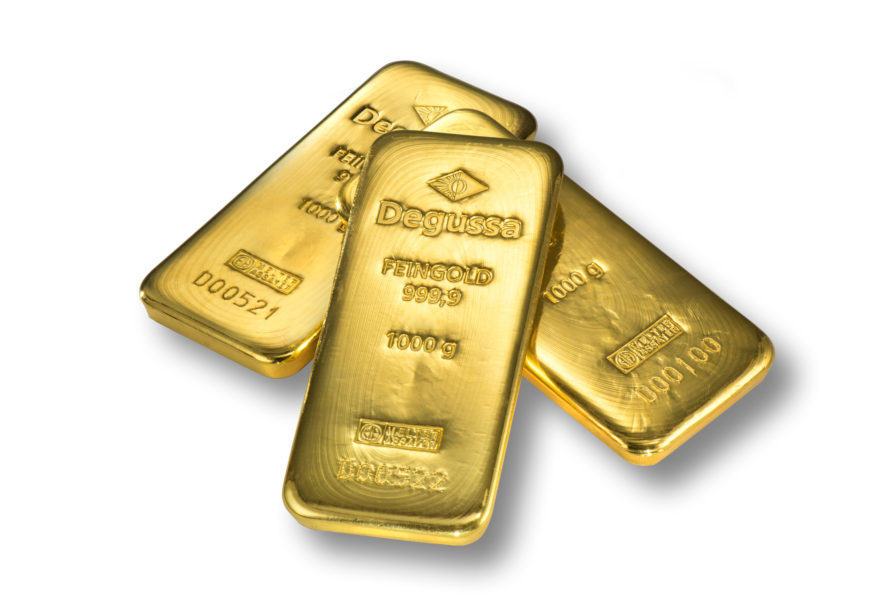 Degussa Goldbarren Degussa Goldbarren