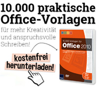 Gratis -  10.000 Office-Vorlagen von Franzis für jeden Anlass 