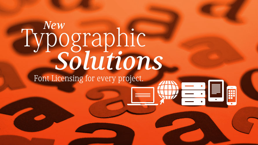 Neue Lizenz-Optionen auf Linotype.com Neue Lizenz-Optionen auf Linotype.com