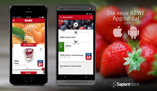 Die neue REWE App von SapientNitro ist da