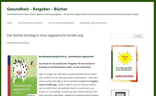 gesundheit-ratgeber-buecher.de-vegetarische-Ernährung