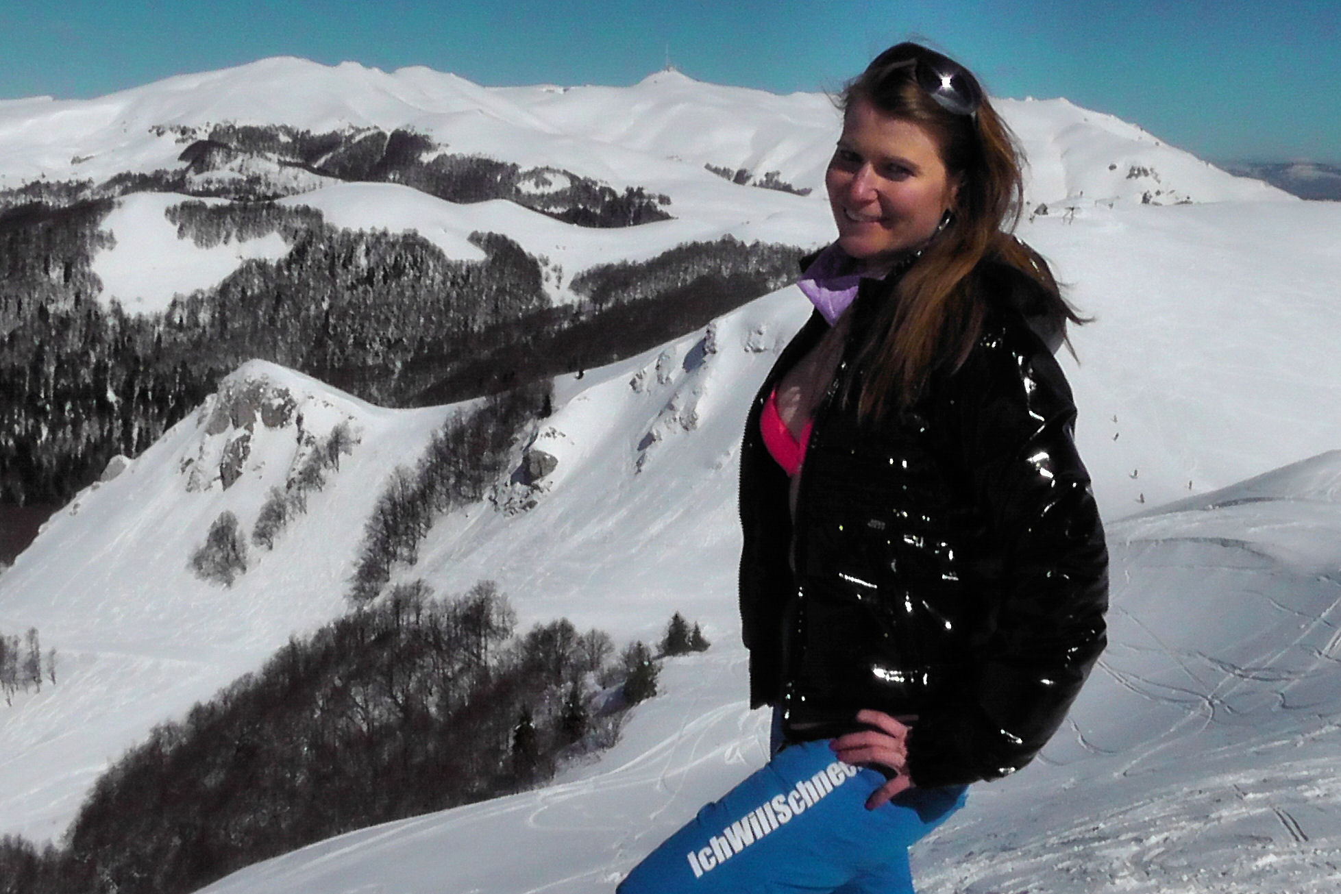 Tina S. ist das Gesicht von IchWillSchnee.net