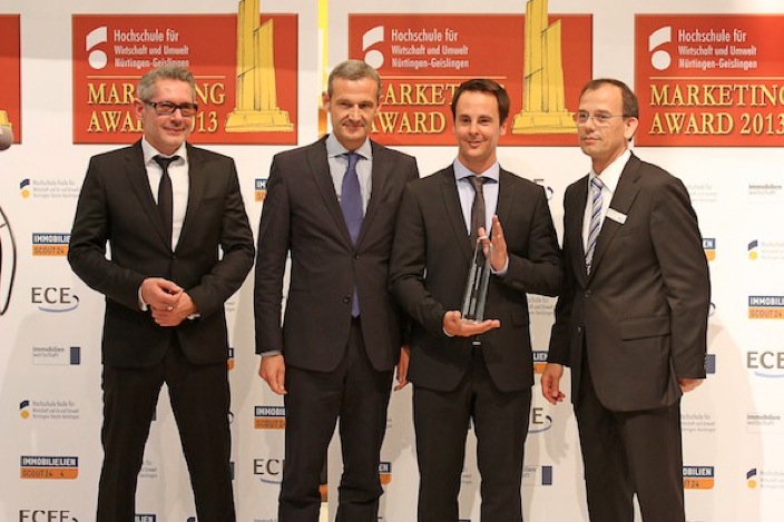 Die Preisträger des Immobilien-Marketing-Awards 2013 in der Kategorie „Gewerbe-Immobilien“ Die Preisträger des Immobilien-Marketing-Awards 2013 in der Kategorie „Gewerbe-Immobilien“