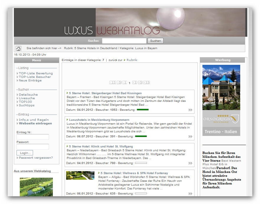 Luxushotels in Deutschland Luxushotels in Deutschland