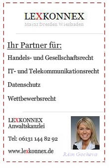 Anwalt Mainz, Anwalt Dresden, Urheberrecht, Abmahnung