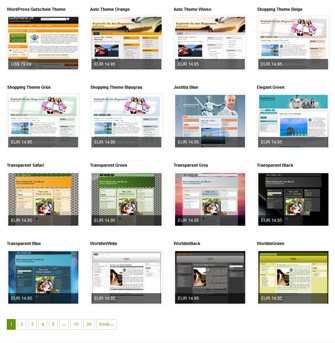 Über 350 Wordpress Themes als Sofort Download Über 350 Wordpress Themes als Sofort Download