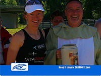 Mönchshof-Triathlon Kulmbach Siegerin Ulrike Schwalbe