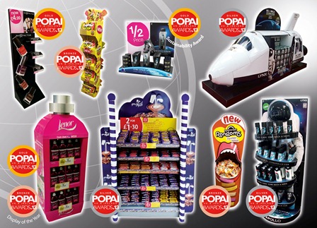 9 POPAI Awards für Erlebnisdisplays der STI Group in UK 9 POPAI Awards für Erlebnisdisplays der STI Group in UK