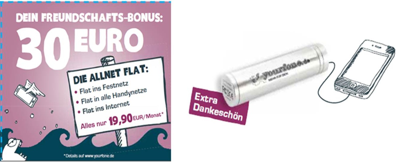 Freunde werben und 30,- Euro Gutschein plus Handy-Charger sichern Freunde werben und 30,- Euro Gutschein plus Handy-Charger sichern