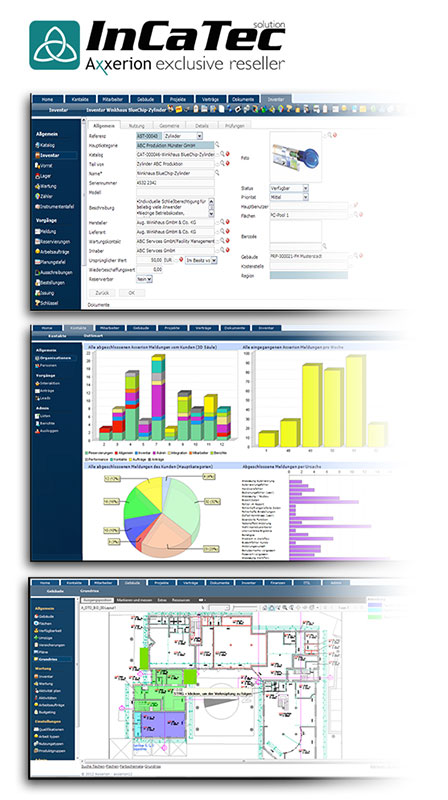 InCaTec: Axxerion CAFM-Software im SaaS Modell. InCaTec: Axxerion CAFM-Software im SaaS Modell.