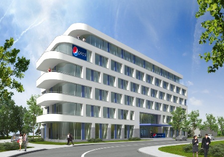 PepsiCo Entwurf neues Gebäude