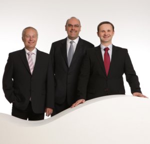 v.l.n.r.: Frank Joussen, Stefan Gurszky, Roland Puffer
