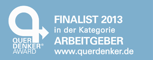 Upstalsboom zählt zu den fünf Finalisten des Querdenker-Awards in der Kategorie Arbeitgeber. Upstalsboom zählt zu den fünf Finalisten des Querdenker-Awards in der Kategorie Arbeitgeber.