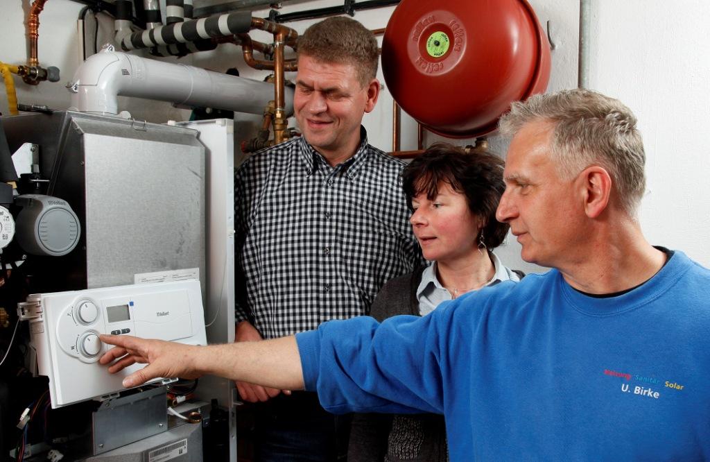 Einstellung der Heizungungsanlage Einstellung der Heizungungsanlage