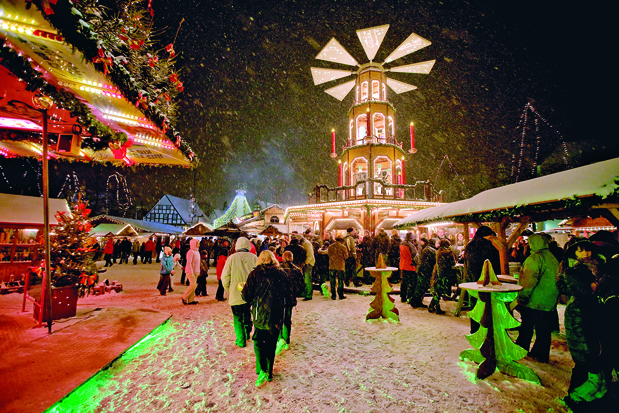 Die Atmosphäre auf dem Weihnachtstraum in Bad Salzuflen lässt die Besucherherzen höher schlagen.