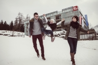 Familienspaß im Schnee 