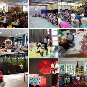 Leseclubs im Sommer 2013 mit Eventilator