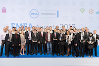 Michael Dell und die Partner des Jahres aus der Region EMEA (Bild: Dell)