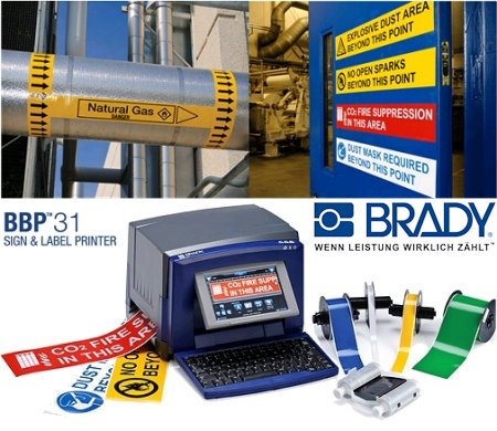 Schilderdrucker BBP31 von Brady Schilderdrucker BBP31 von Brady