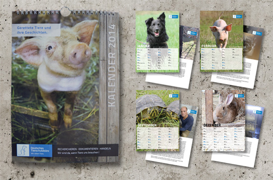 Tierretter-Kalender 2014 Tierretter-Kalender 2014