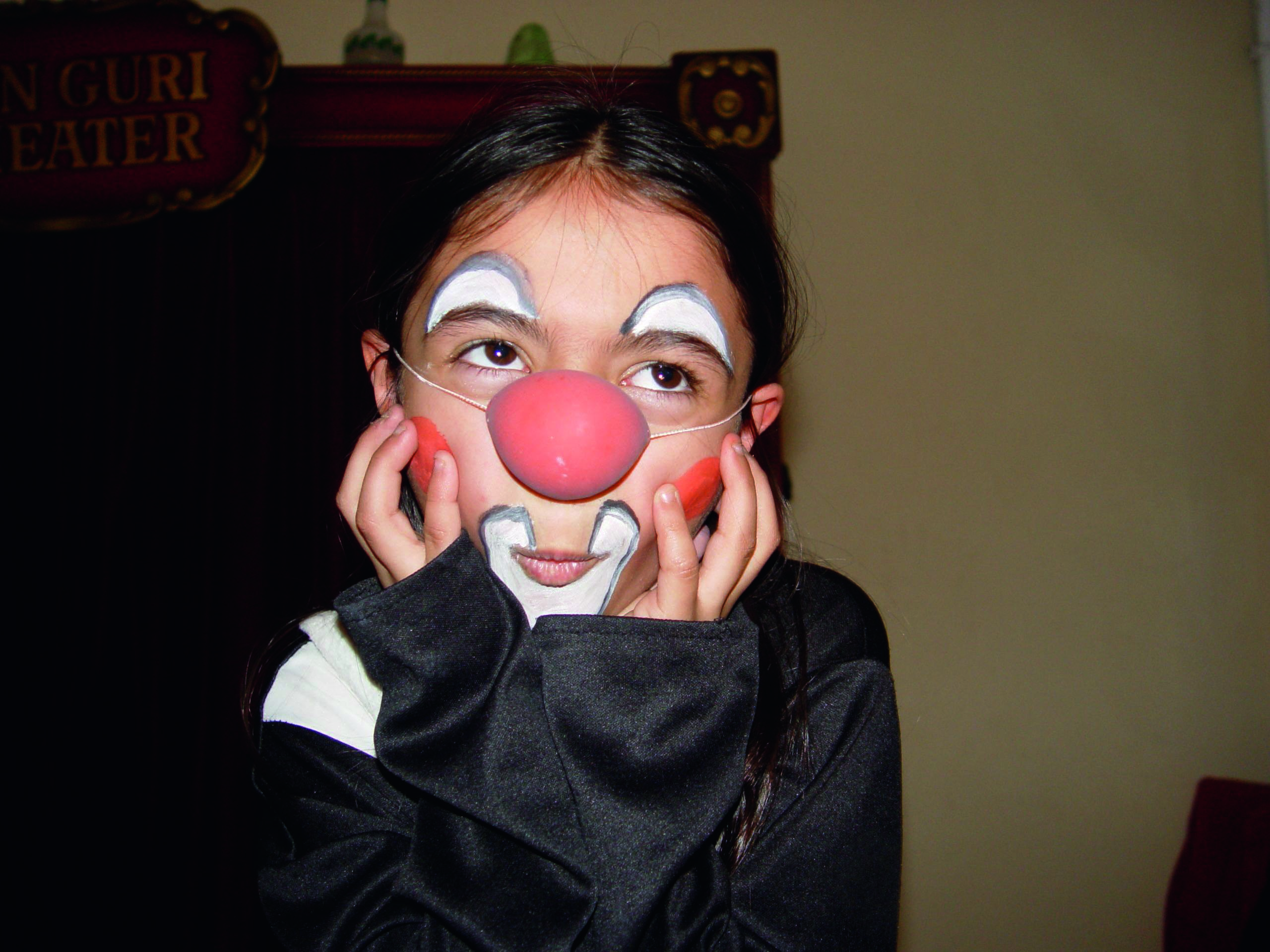 Ein Clown, unterstützt von der Bürgerstiftung Hannover Ein Clown, unterstützt von der Bürgerstiftung Hannover
