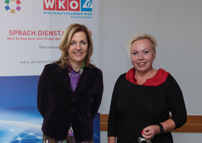 Mag. Sabine Kern und Dr. Ursula B. Horak_v.l.n.r. (Foto: WKW/Richard Tanzer) Mag. Sabine Kern und Dr. Ursula B. Horak_v.l.n.r. (Foto: WKW/Richard Tanzer)