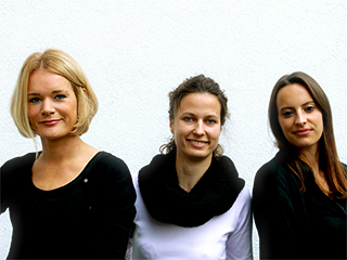 Jana Schulze, Caterina Hoche, Sarah Noel (v.li.n.r.) Jana Schulze, Caterina Hoche, Sarah Noel (v.li.n.r.)