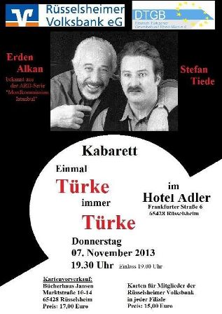 Veranstaltung Einmal Türke immer Türke