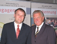 Gerhard R. Daiger, Wirtschaftsminister Pfister Gerhard R. Daiger, Wirtschaftsminister Pfister