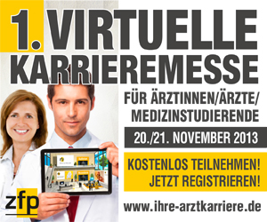 1. Virtuelle Karrieremesse fürÄrztinnen/Ärzte und Medizinstudierende 1. Virtuelle Karrieremesse fürÄrztinnen/Ärzte und Medizinstudierende