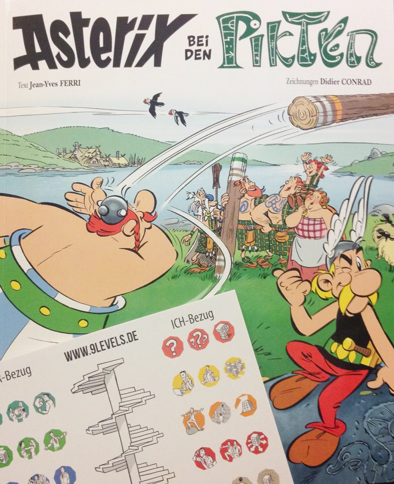 Asterix meets 9 Levels