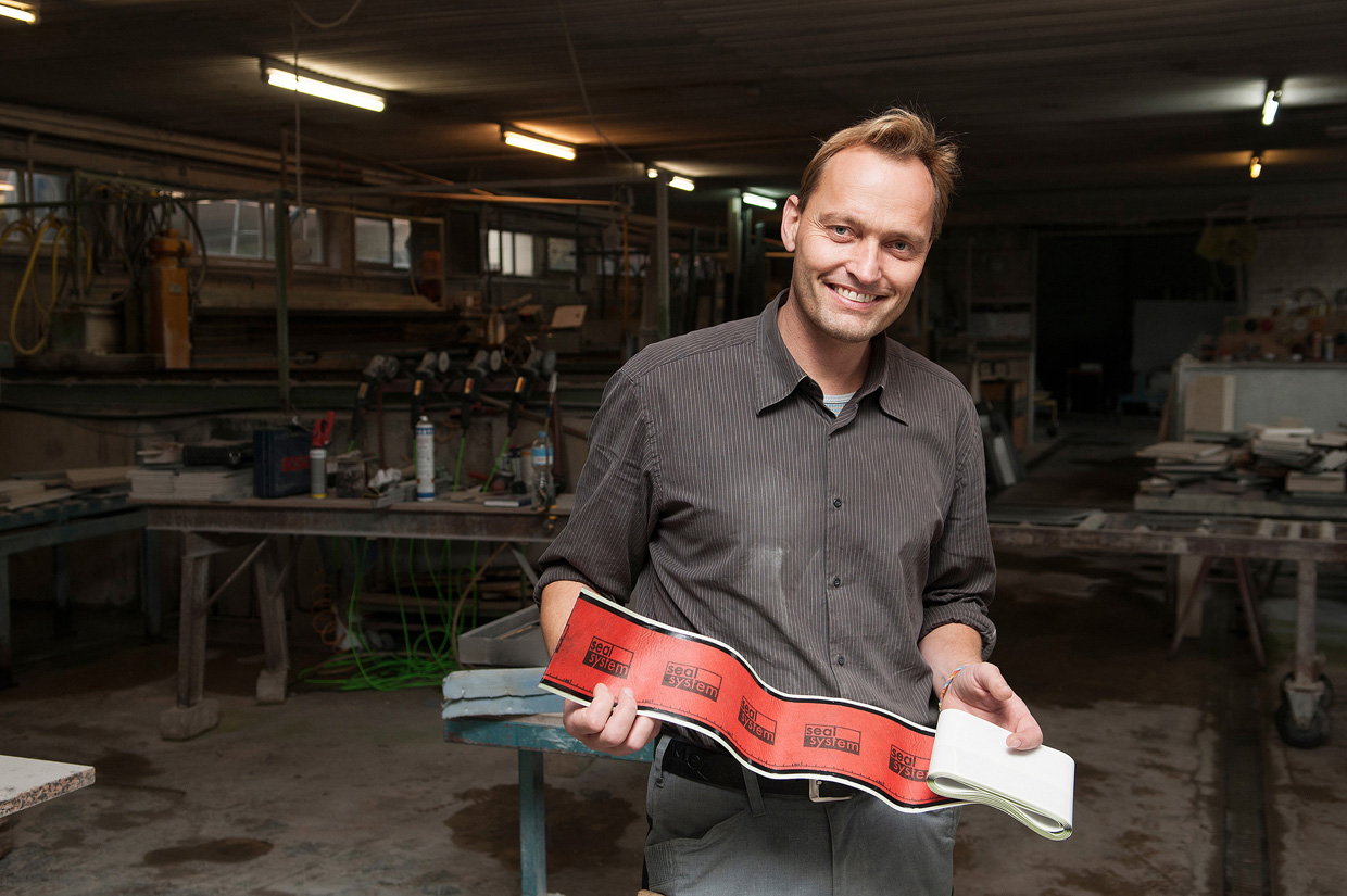 Peter Bruning hat mit Seal System bereits gute Erfahrungen gesammelt.