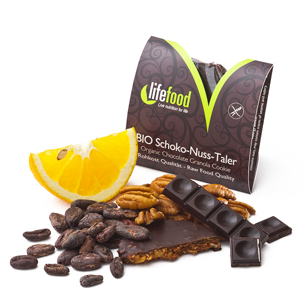 lifefoods Schoko-Nuss-Taler lifefoods Schoko-Nuss-Taler