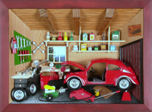 Geschenke für Handwerker - handgefertigte Holzbilder u. Bierkrüge
