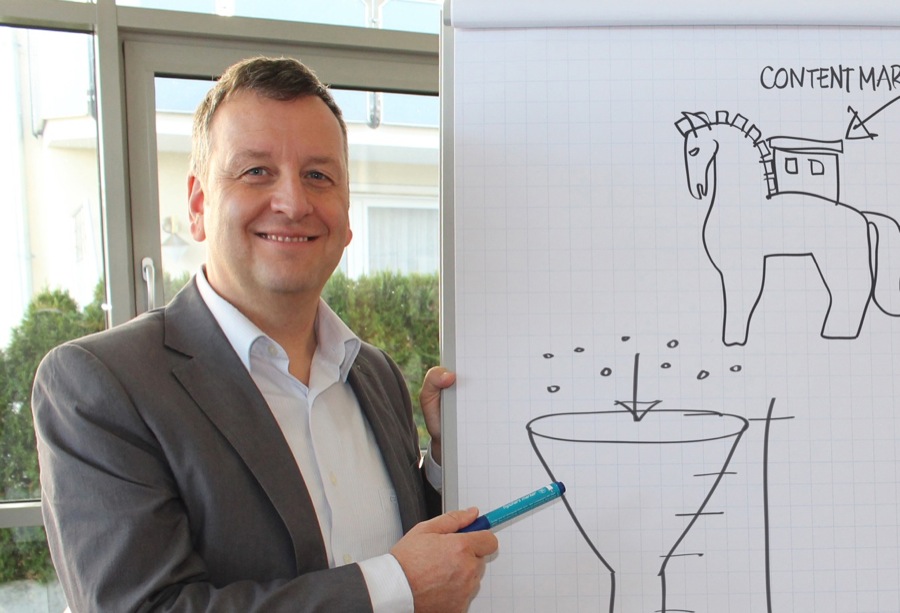 Karl-Heinz von Lackum erklärt Content Marketing