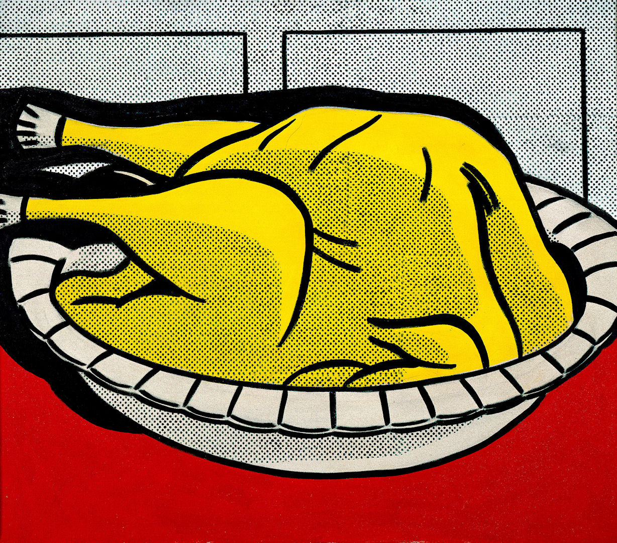 Turkey von Roy Lichtenstein ist gehört zu den ausgestellten Werken im Art Institute of Chicago. Turkey von Roy Lichtenstein ist gehört zu den ausgestellten Werken im Art Institute of Chicago.