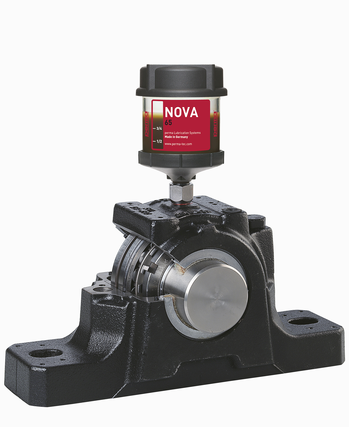 perma NOVA 65 im Einsatz auf einem Lager perma NOVA 65 im Einsatz auf einem Lager