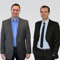 Stefan Pausch (links) und Herbert Wackenhut verstärken das EMS-Team von GBS Stefan Pausch (links) und Herbert Wackenhut verstärken das EMS-Team von GBS