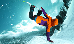 Snowboarden in Obertauern