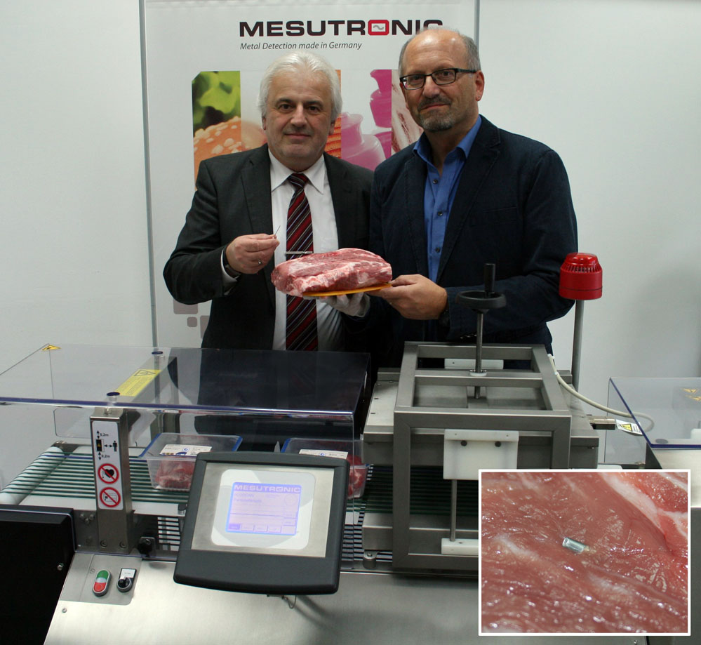 Innovativ im Aufspüren von Fremdkörpern in Lebensmitteln: Der Aluscan von Mesutronic. Innovativ im Aufspüren von Fremdkörpern in Lebensmitteln: Der Aluscan von Mesutronic.