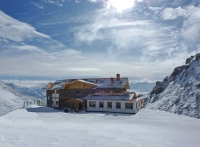 Außenansicht Wedelhütte Außenansicht Wedelhütte