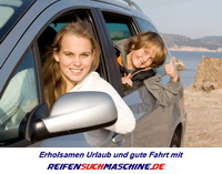 Vor der Urlaubsfahrt dringend Reifen prüfen Vor der Urlaubsfahrt dringend Reifen prüfen
