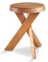 Hocker von Pierre Chapo aus den 1970er Jahren Hocker von Pierre Chapo aus den 1970er Jahren