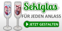 Sektglas gestalten